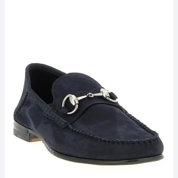 Gucci Other - Gucci Gigi Loafer 'Navy Suede'